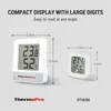 Mini-Digitalhygrometer Und Digitalthermometer, 3 Stück, Produktbild-Vorschau 2