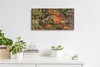 Leinwand Uhr Küche Wohnzimmer Bild 60x30 Malerei Abstrakte Produktbild-Vorschau 3