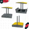 KOTARBAU® Sandkasten mit Dach 140x140 cm Holz mit Abdeckung Produktbild-Vorschau 6