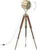 vidaXL Lampadaire tripode en bois massif de manguier 165 cm Voir les images du produit 2