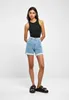 Organic Stretch Denim 5 Pocket Shorts Clearblue bleached 29 Produktbild-Vorschau 8