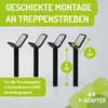 Y-Adapter zur Montage an Treppen (4 Stück) - Schwarz Produktbild-Vorschau 2