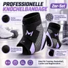 Verstellbare Knöchelbandage Unisex für Laufen Fußball Sport Produktbild-Vorschau 3