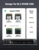 UGREEN M.2 NVMe SSD USB 3.2 Gen 2 Hard Drive Enclosure Anteprima dell’immagine prodotto 2