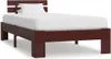 Giroletto senza Materasso Marrone Scuro 100x200 cm Legno Anteprima dell’immagine prodotto 6