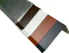 A close-up, angled view of a metal roofing flashing product with multiple colored sections, set against a white background. Produktbild-Vorschau