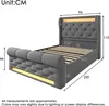 Flieks Hydraulisches Polsterbett 90x200cm mit USB und Produktbild-Vorschau 7