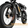 BK20 Fatbike‑Elektrofahrrad, 48V 20Ah Akku, 20‑Zoll breite Produktbild-Vorschau 8