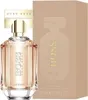 A Hugo Boss The Scent For Her Edp Spray perfume bottle and its packaging are displayed against a white background. Produktbild-Vorschau