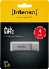 Intenso Alu Line USB 2.0 mit Kappe, 4 GB, silber Produktbild-Vorschau 2