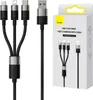 A product shot of a multi-charging cable and its packaging. Produktbild-Vorschau