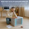 Extralink baie réseau 19" 6U 600x450 murale verrouillable Voir les images du produit 3