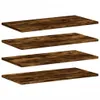 Four wooden shelves displayed against a white background. Anteprima dell’immagine prodotto
