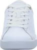 A front view of a white Tommy Hilfiger sneaker. Náhled obrázku produktu
