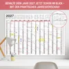 Wandkalender 2027 XXL B1 Gerollt 70x100 cm Jahresplaner Produktbild-Vorschau 5