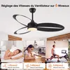 Parrot Uncle Ventilateur de Plafond avec Lumière 107cm Voir les images du produit 2