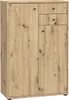 Kommode >Tembi< in Artisan Eiche - 73,7x111,1x34,8cm Produktbild-Vorschau 1