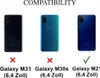 Compatibility chart showing three different Samsung Galaxy phone models. Produktbild-Vorschau