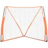 Baseball-Netz Tragbar Orange Schwarz 183x182x183 cm Stahl Produktbild-Vorschau 3