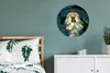 MuchoWow® Rundes Wandbild - Runde Bilder Otter im Wasser Ø Produktbild-Vorschau 4