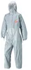 Schutzoverall Gr.XL grau Tychem F , Kat. III, Typ 3, 4, 5, Produktbild-Vorschau 5
