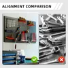 CCLIFE Werkzeugwand Lochwand Metall Werkzeuglochwand Produktbild-Vorschau 6