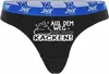 Damen Thong Slip - Boxer-0027-woman-black-h-L - schwarz - L Produktbild-Vorschau 1