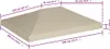 vidaXL Pavilion roof 310 g/m² 4×3 m Beżowy Podgląd zdjęcia produktu 5