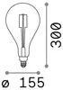 Ideal Lux Ampoule LED Vintage Xl E27 8W Goccia Voir les images du produit 2