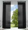 2er-Pack Gardinen Transparent Vorhang Set Wohnzimmer Voile Produktbild-Vorschau 1