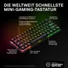 Steelseries Apex Pro Mini Wireless, Káblový a bezdrôtový, Náhľad obrázku produktu 5