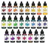 23x 30ml Octopus Fluids Alcohol Ink Set transparent Produktbild-Vorschau 1