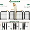 Yaheetech Welpenlaufstall 8-teilig 80cm hoch, Welpenauslauf Produktbild-Vorschau 7