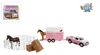 Kids Globe Traffic Die Cast Mitsubishi mit Pferdenanh?nger, Anteprima dell’immagine prodotto 13