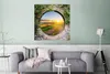 MuchoWow® Poster Landleben - Aussicht - Sonne 75x75 cm - Produktbild-Vorschau 5