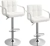 SONGMICS 2er-Set Barhocker Kunstleder, mit Produktbild-Vorschau 7