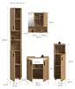 Badkombination Mone 1 | 4-teilig | Artisan Oak Produktbild-Vorschau 4