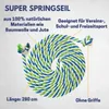 Best Sporting Springseil Multicolor aus Baumwolle und Jute Produktbild-Vorschau 5