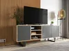 Szafka RTV NILA 5 150 dąb wotan/grafit mat Podgląd zdjęcia produktu 4