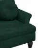 vidaXL Lavica s vankúšom tmavozelená 120,5 x 65 x 75 cm Náhľad obrázku produktu 7