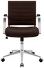 Silla de oficina Oakland - Imitación de cuero - Marrón Vista previa de la imagen del producto 11