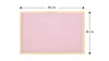 Pastellrosa Pinnwand mit Holzrahmen 60x40cm Pastellrosa Produktbild-Vorschau 4