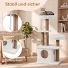 KOMFOTTEU Kratzbaum, 96 cm Katzenbaum mit blumenförmiger Produktbild-Vorschau 4