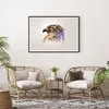 Gerahmtes Poster - Schwarzer Rahmen - Adler Vogel Feder - Produktbild-Vorschau 6
