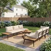 Flieks zahradní lounge set pro 6 osob, balkonový nábytek, Náhled obrázku produktu 4