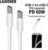 INF 3M Schnellladekabel, 2er-Pack USB C auf USB C Kabel PD Produktbild-Vorschau 4