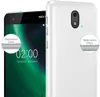 Cadorabo Hülle für Nokia 2 2017 Schutzhülle in Silber Hard Produktbild-Vorschau 5