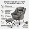 ClinviaSessel mit Hocker,Relaxsessel mit Produktbild-Vorschau 9