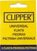 Clipper Feuerstein Flints 9 im Blister Universal Feuerzeug Produktbild-Vorschau 1