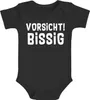 Baby Body lustiger Spruch Vorsicht bissig witzige Geschenke Produktbild-Vorschau 1